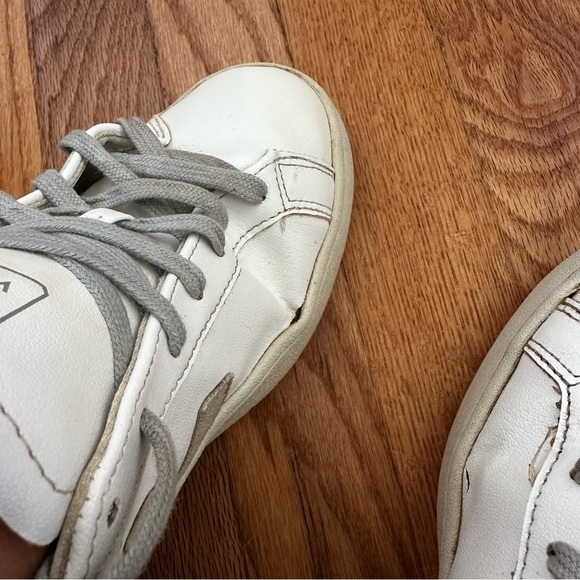 Veja Urca Nautico Lace Up Side Logo Sneaker White Grey Womens Size 10 - Picture 8 of 11